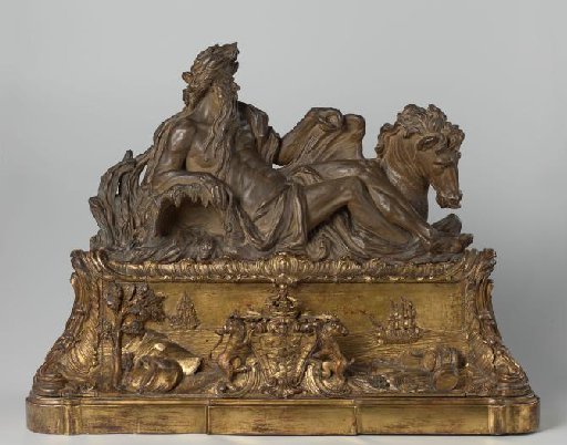 River God with Hippocamp