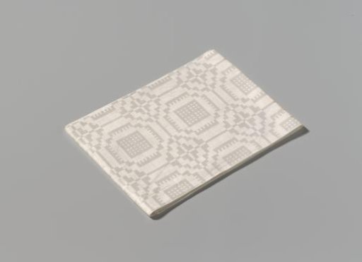 Linen napkin with pelican pattern