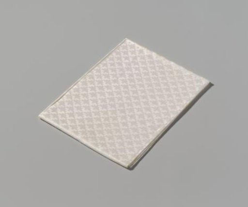 Linen napkin with a pattern of peels