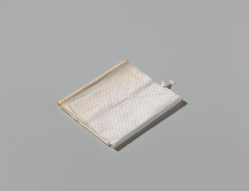 Towel of white linen