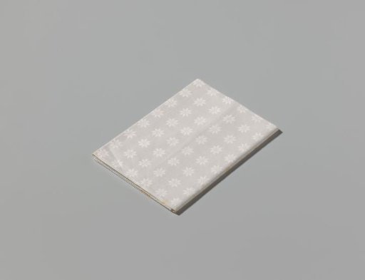 Towel of white linen