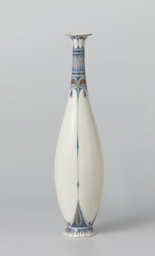 Vase with a decoration of stylized palmettes