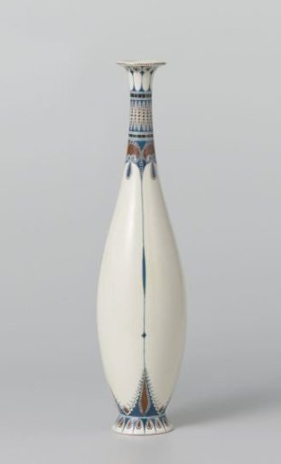 Vase with a decoration of stylized palmettes