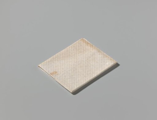Towel of white linen