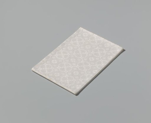 Linen napkin with a pattern of peels