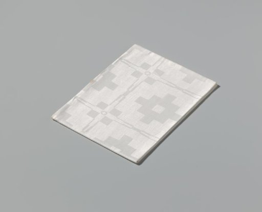 Linen napkin with a pattern of peels