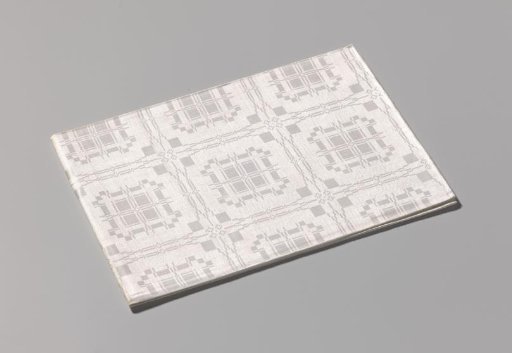 White linen napkin