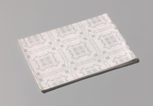 Linen napkin with pelican pattern