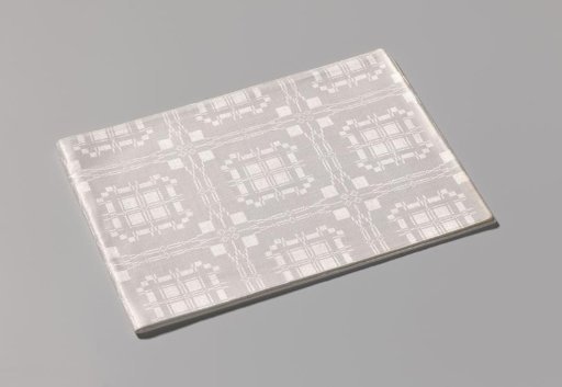 Linen napkin with pelican pattern
