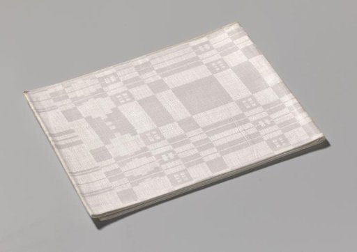 Linen napkin with a pear pattern