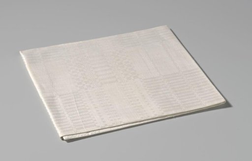 Linen napkin with Pellen pattern