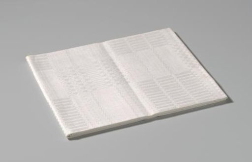 Linen napkin with pelican pattern