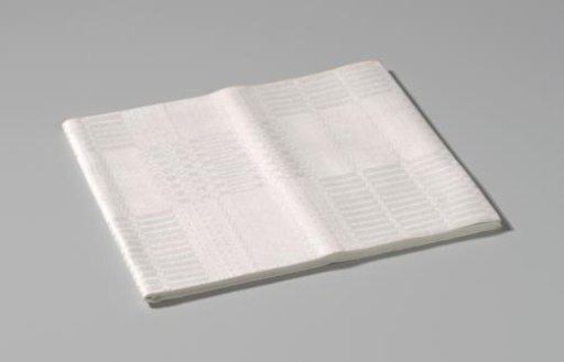 Linen napkin with pelican pattern