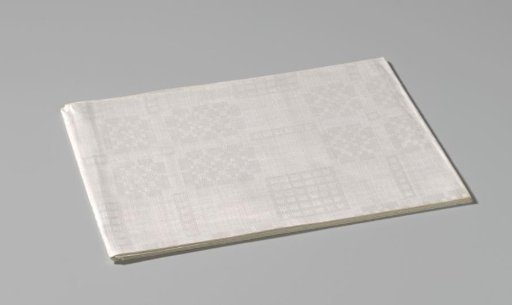 Linen napkin with pelican pattern