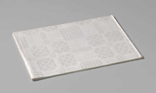 Linen napkin with skin pattern