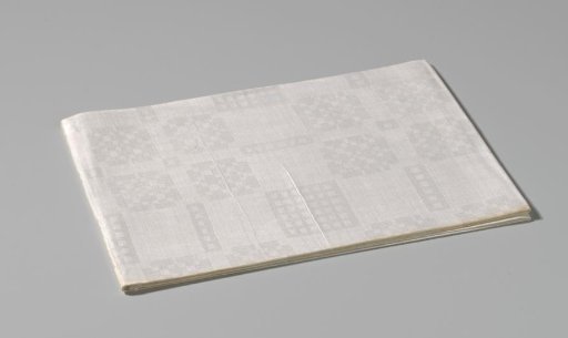 Linen Napkin with Pelican Pattern