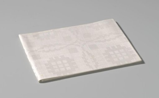 Linen napkin with pellet pattern