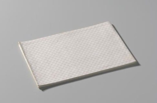 White linen napkin