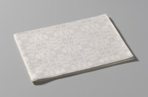 Linen napkin with pelican pattern
