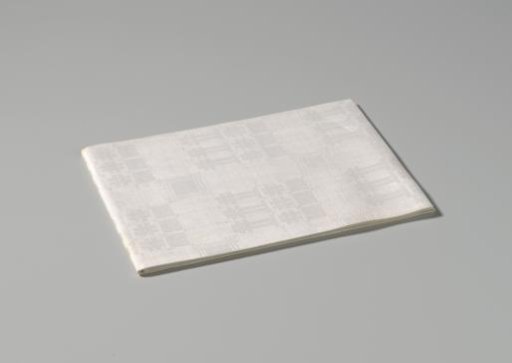 Linen napkin with pelican pattern