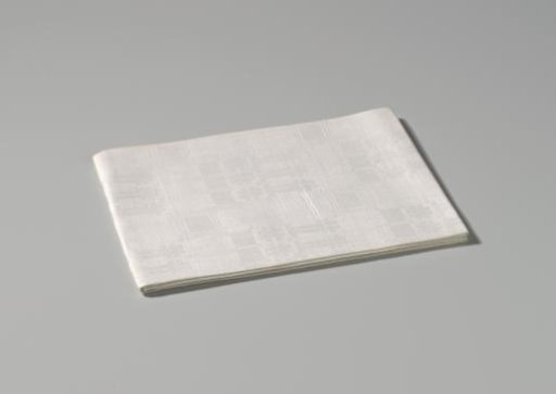 Linen napkin with pelican pattern
