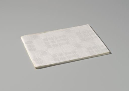 Linen napkin with pelican pattern