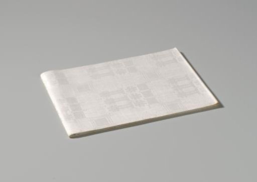 Linen napkin with pelican pattern