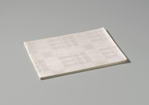 Linen napkin with pelican pattern