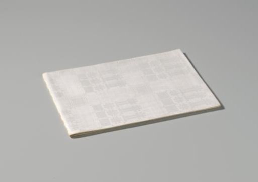 Linen napkin with pelican pattern