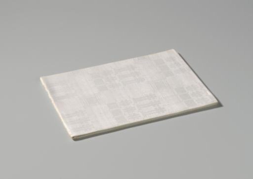 Linen napkin with pelican pattern