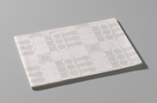 Linen napkin with pelican pattern
