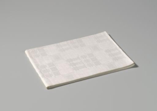 Linen napkin with pelican pattern