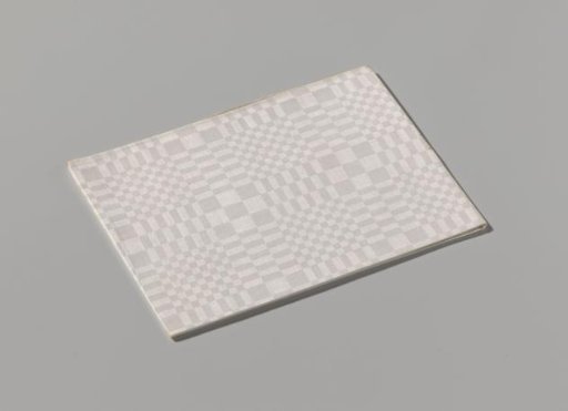 Linen napkin with pelican pattern