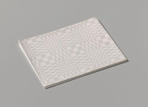 Linen napkin with pelican pattern