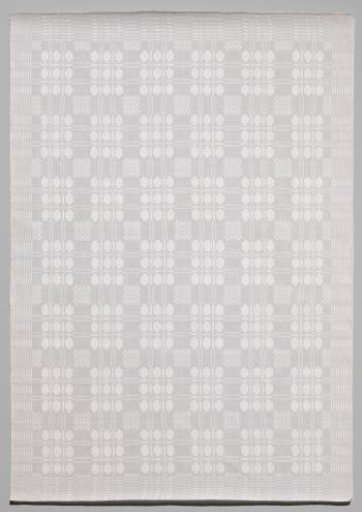 Linen napkin with pattern of peels