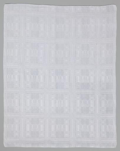 Linen napkin with pelican pattern