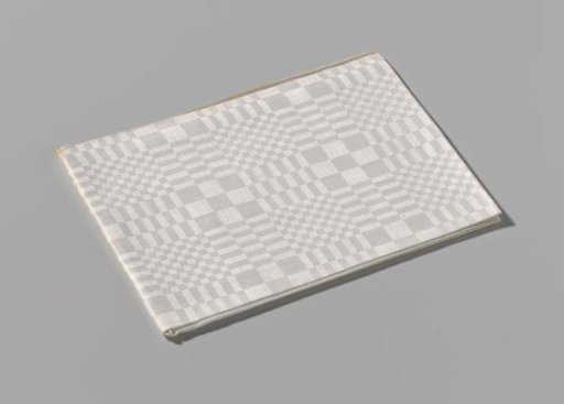 Linen napkin with pelican pattern
