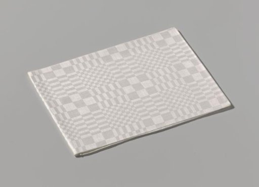 Linen napkin with pellet pattern