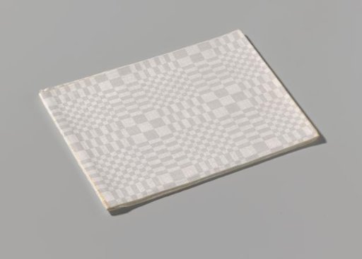 Linen napkin with pelican pattern