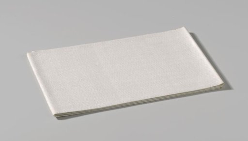 Napkin of linen with pelican pattern