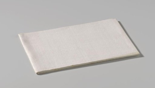 Napkin of linen with pelican pattern