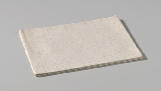 Napkin with scale pattern