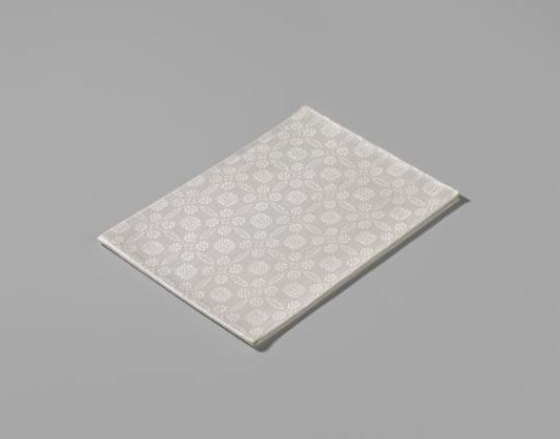 Napkin of white linen