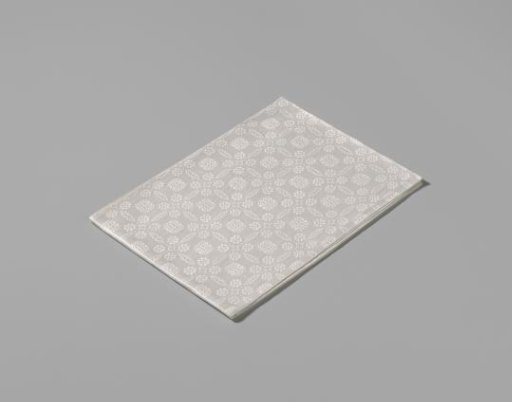 Napkin of white linen