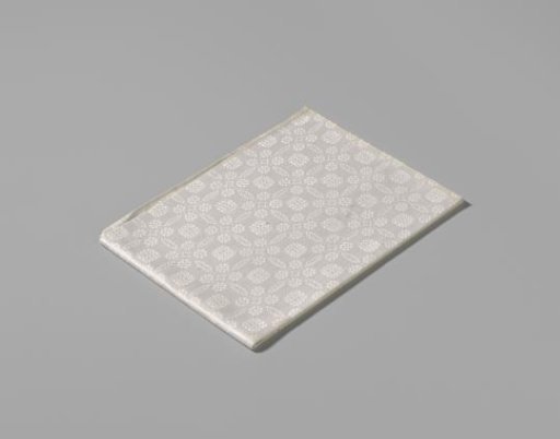 Napkin of white linen