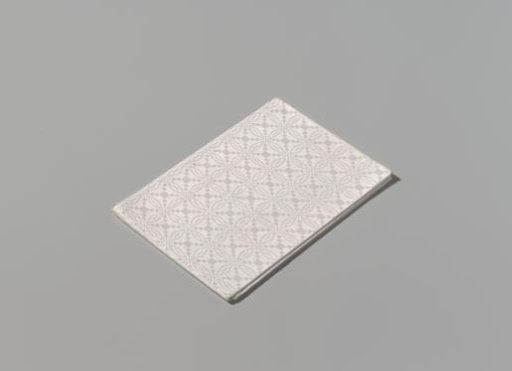 Linen napkin with pelican pattern