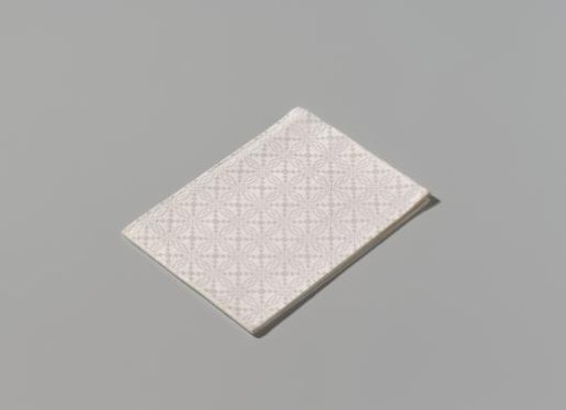 Linen napkin with pelican pattern