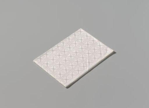 Linen napkin with pelican pattern