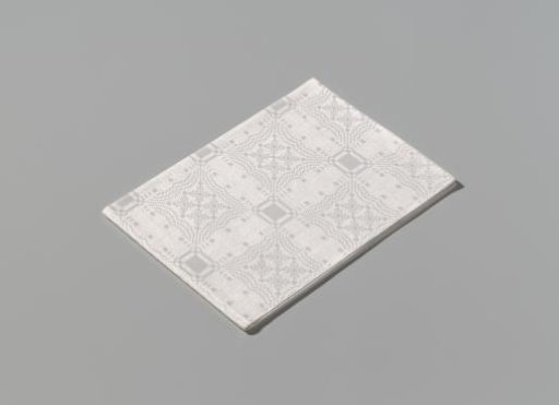 Linen napkin with pelican pattern