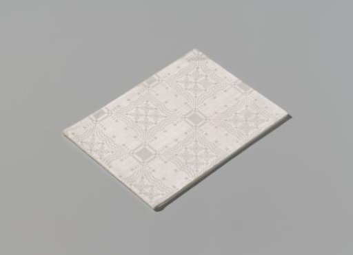 Linen napkin with pelican pattern